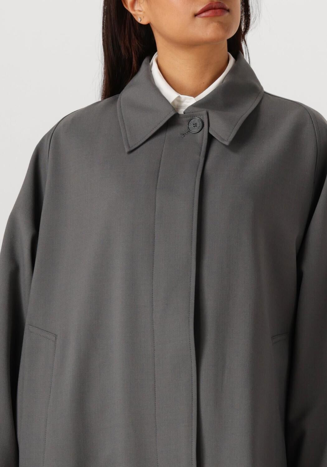 Grijze CLOSED Mantel CAR COAT - large