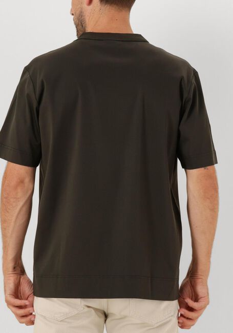 Groene NN.07 T-shirt PEDRO EMB SS 3525 - large