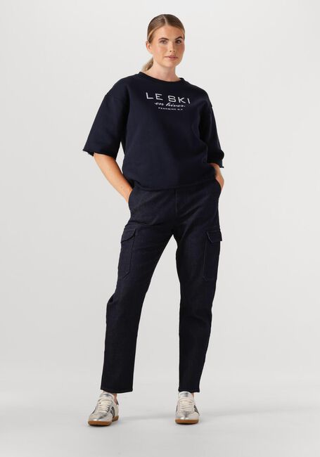 Blauwe PENN & INK T-shirt SWEATER W25F1702 - large