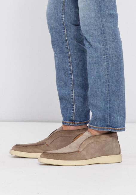 Beige SANTONI Instappers DETROIT - large