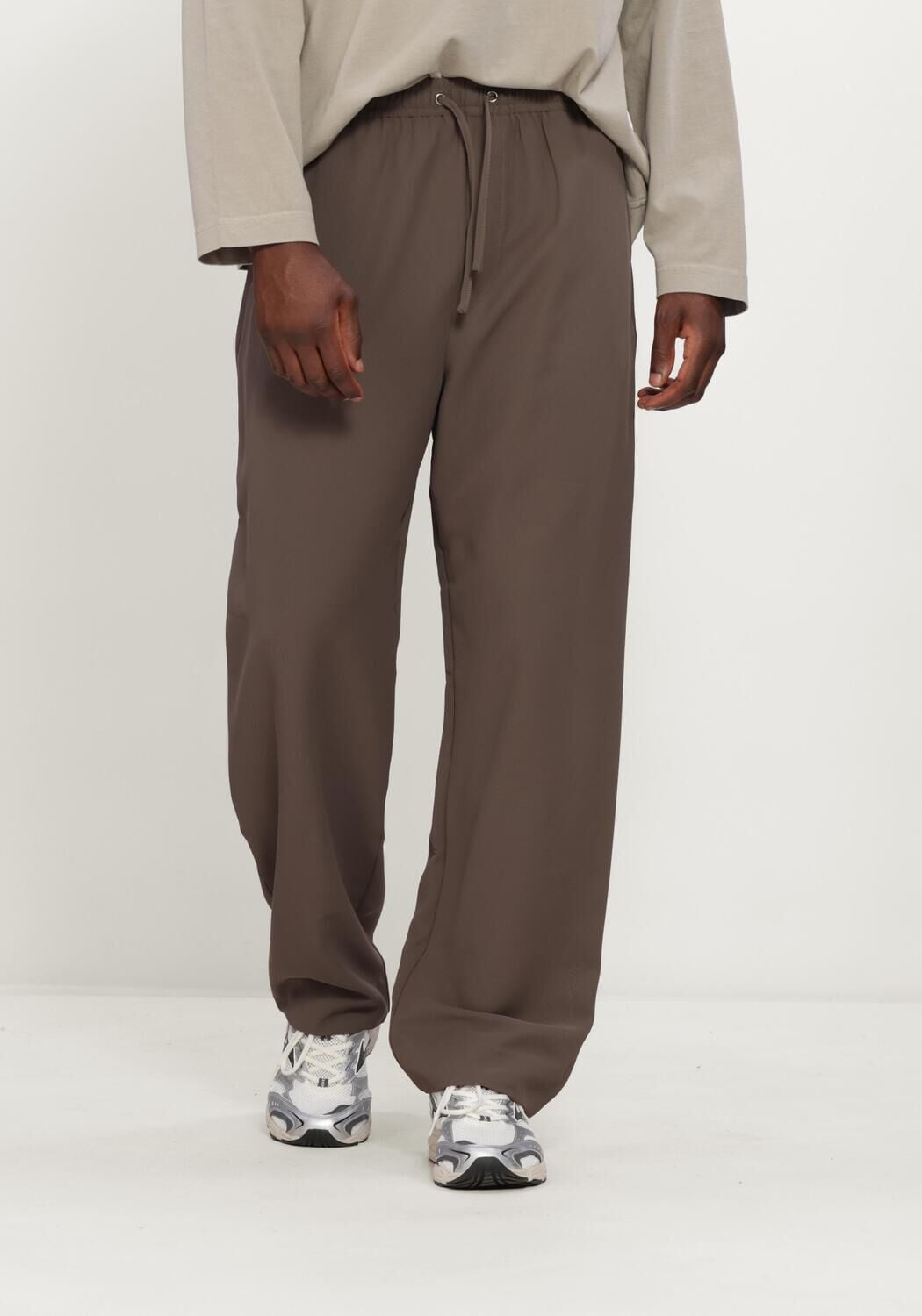 Taupe NEW AMSTERDAM SURF ASSOCIATION Wijde broek WORK TROUSERS - large