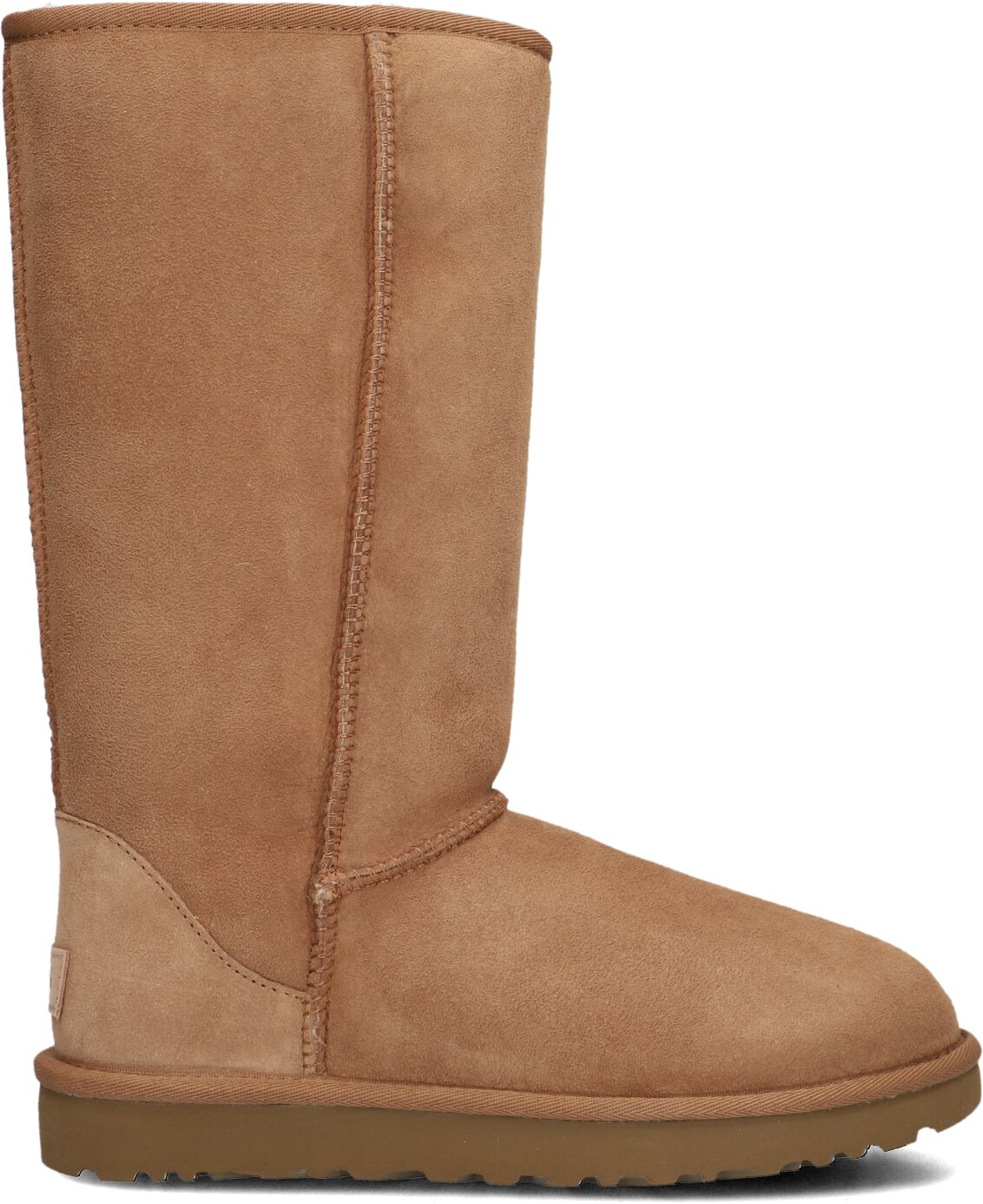 UGG Vachtlaarzen Dames Classic Tall Ii, Maat: 40, Materiaal: Suède, Kleur: Cognac
