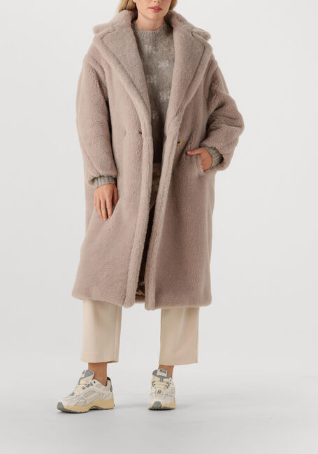 Beige MAX MARA Teddy jas TEDGIRL - large