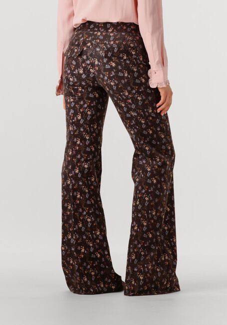 Bruine DOROTHEE SCHUMACHER Flared broek FLORAL STATEMENT - large
