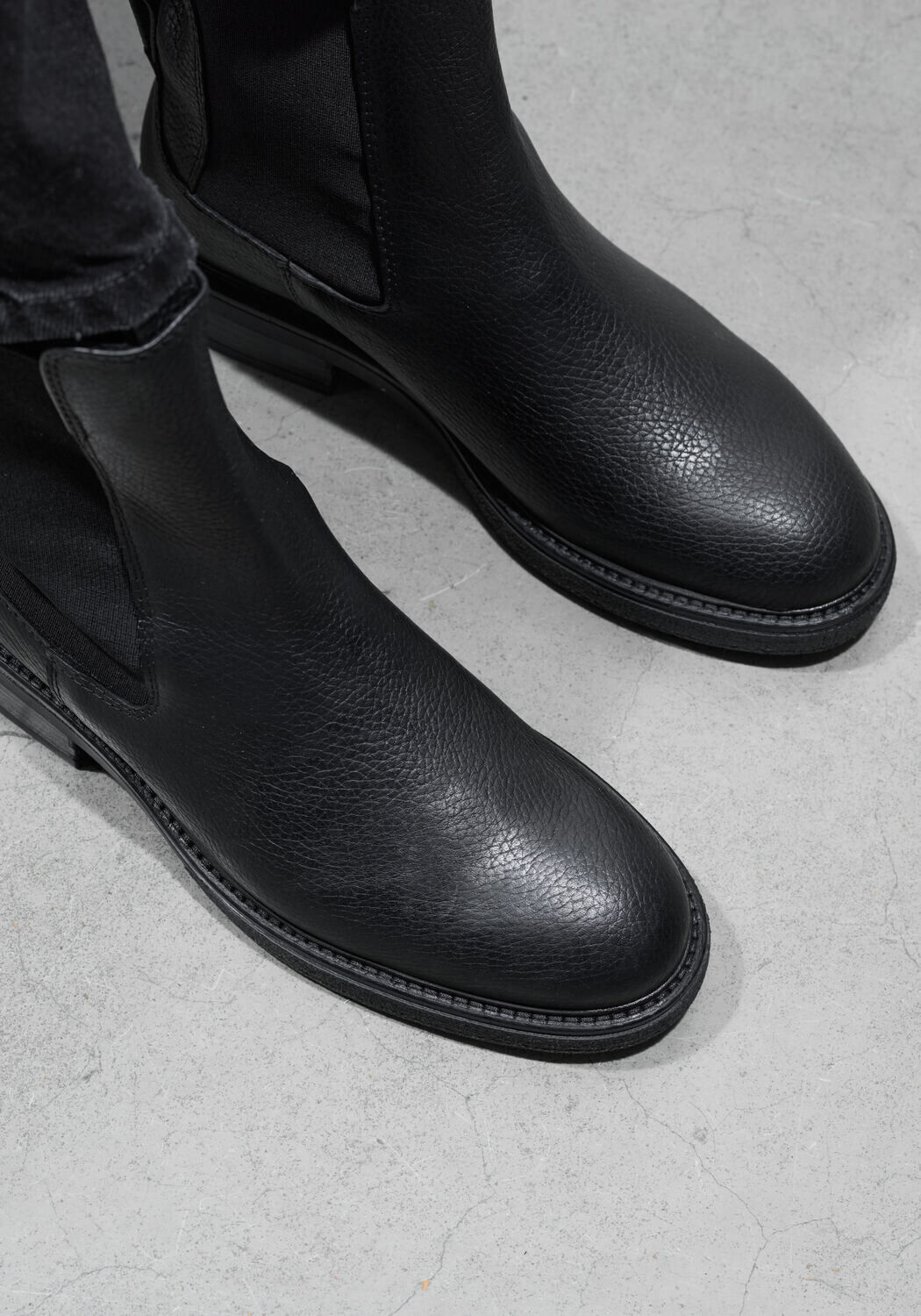 Zwarte LINA LOCCHI Chelsea boots 09-225 - large