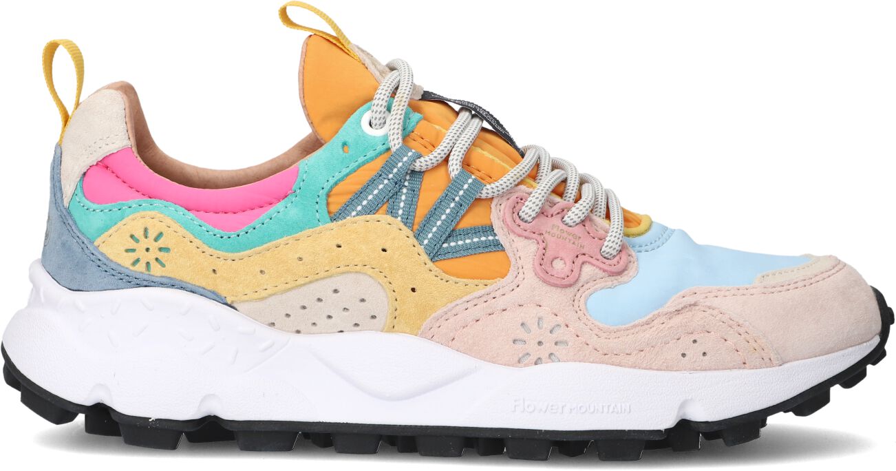 Flower Mountain Lage Sneakers Dames Yamano 3 Woman, Maat: 36, Materiaal: Suède