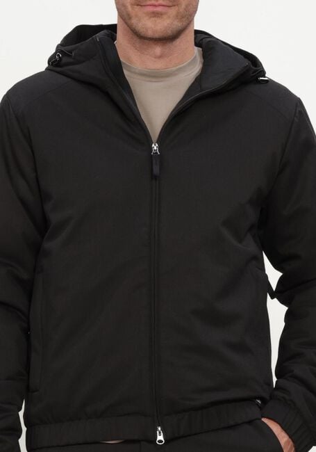 Zwarte WAHTS Vest RODAN TRAVEL WOOL - large