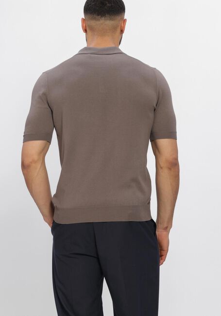 Bruine GRAN SASSO Polo TENNIS S/SLV SKIPPER - large