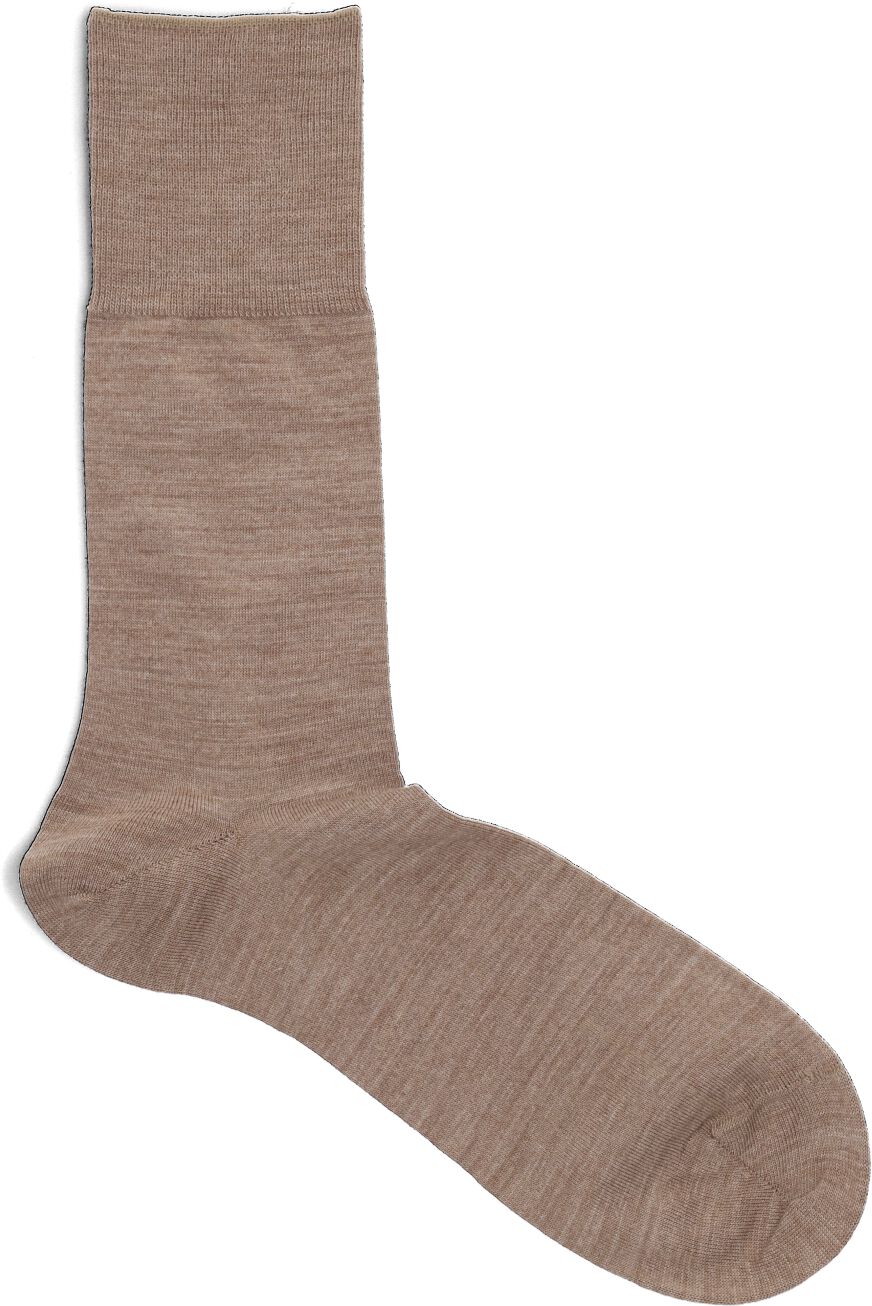 Falke Sokken Heren Airport So, Maat: 39-40, Materiaal: Katoen, Kleur: Bruin afbeelding 1