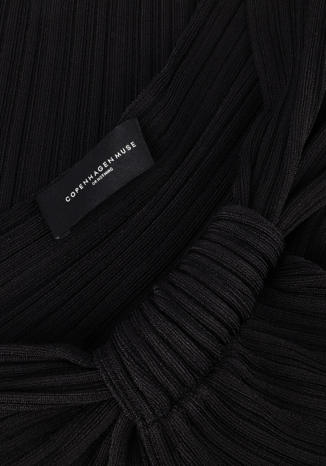 Zwarte COPENHAGEN MUSE Top ANN TOP - large