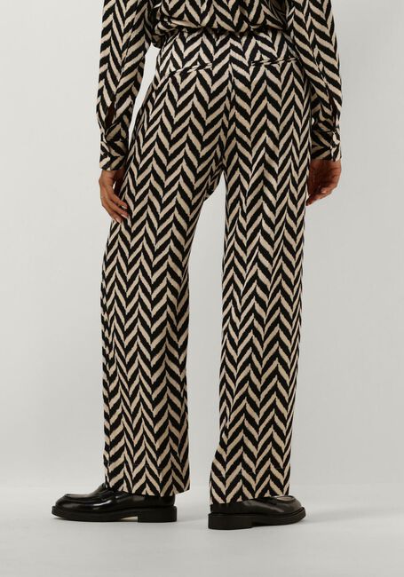 Zwarte SECOND FEMALE Wijde broek ASHLEN TROUSERS - large
