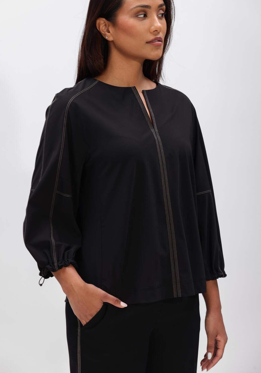 Zwarte MARC CAIN SPORTS Top AS 48.24 J40 - large