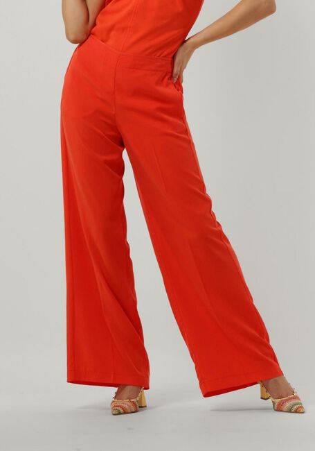 Oranje SUMMUM Wijde broek TROUSERS TENCEL - large