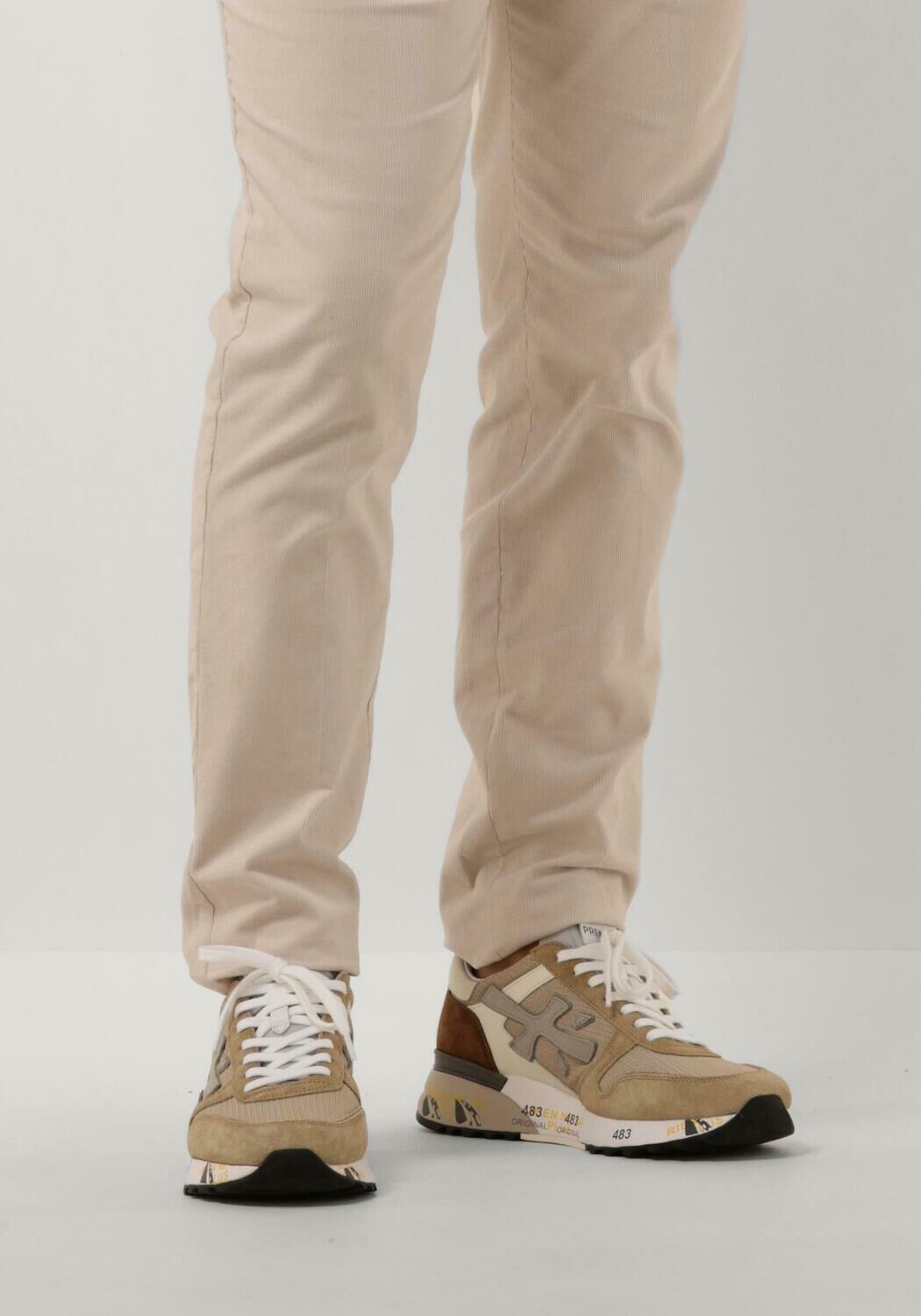 Beige PREMIATA Lage sneakers MICK - large