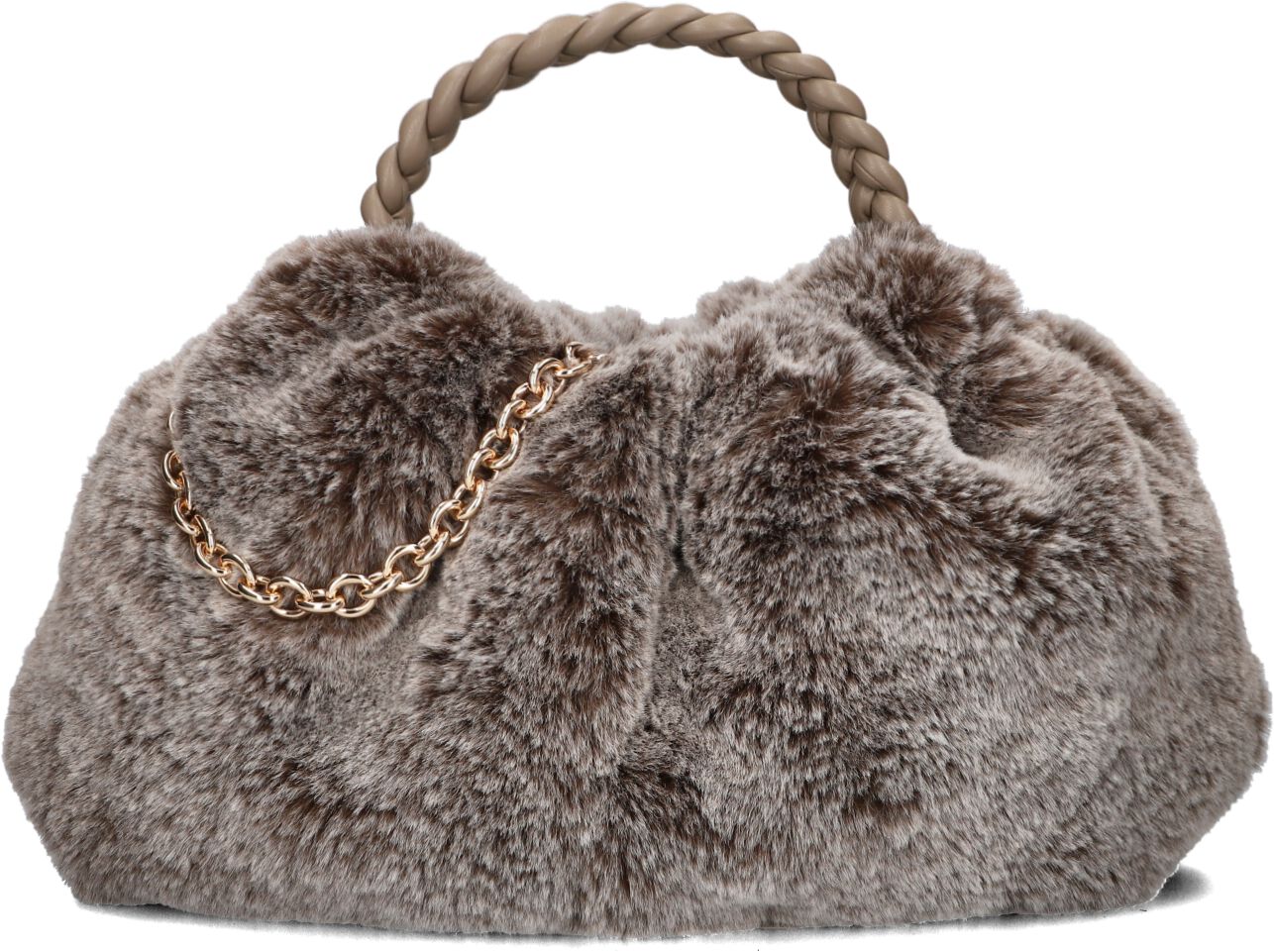 Unisa Schoudertas
Dames Znavia, Materiaal: Faux Fur, Kleur: Taupe afbeelding 1
