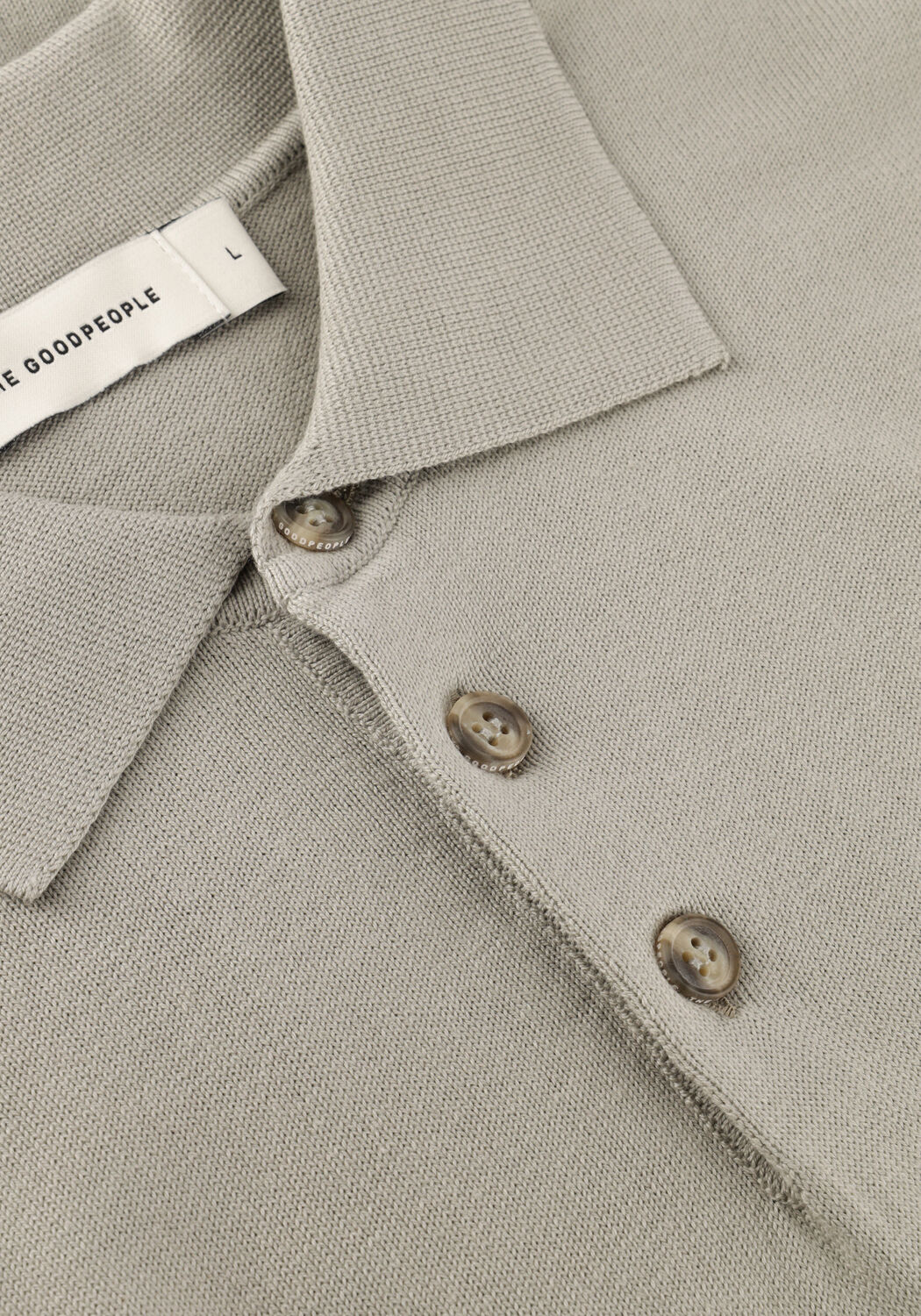 Beige THE GOODPEOPLE Polo PLAN - large