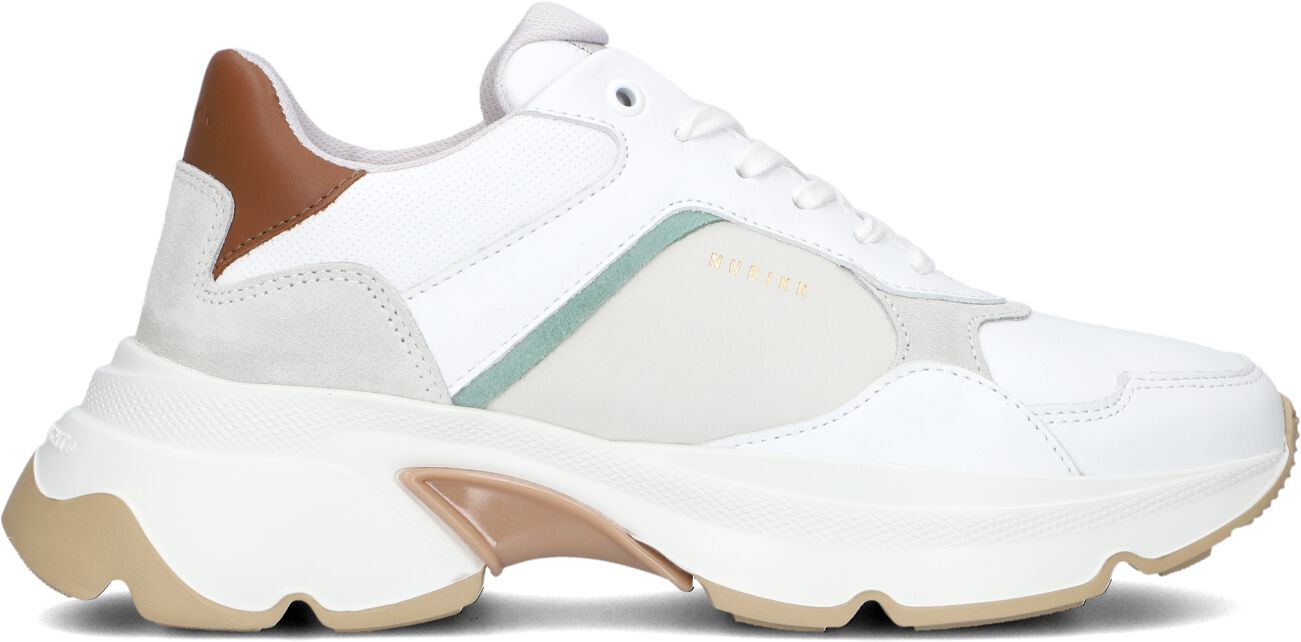 Nubikk Lage Sneakers Dames Ross Jaden, Maat: 37, Materiaal: Leer, Kleur: Wit