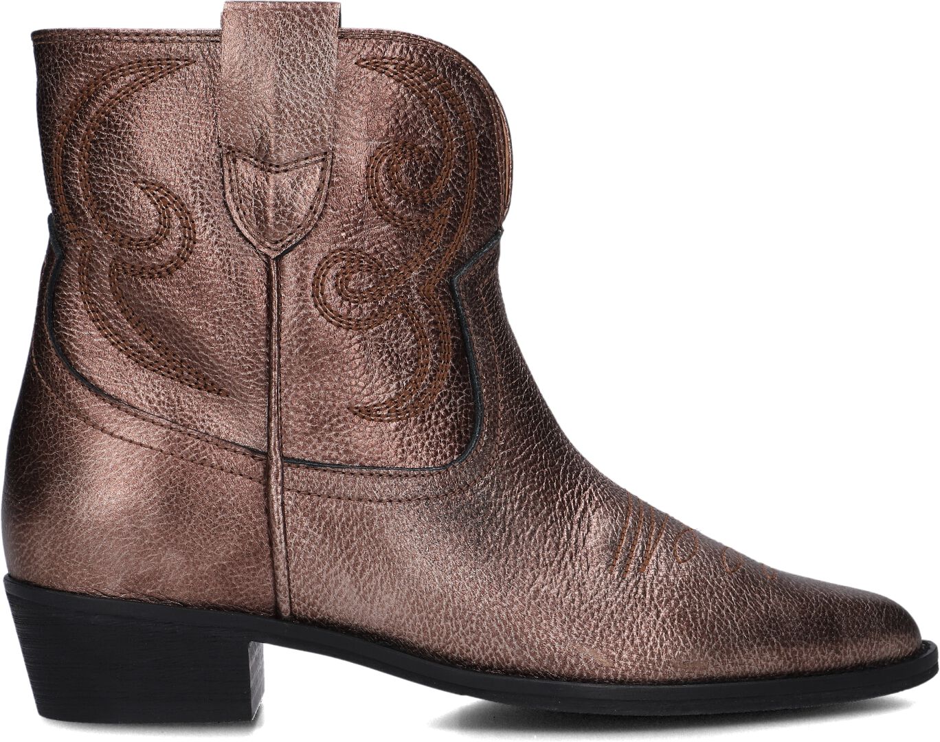 Toral Enkellaarsjes
Dames Puja, Maat: 37, Materiaal: Leer, Kleur: Brons
