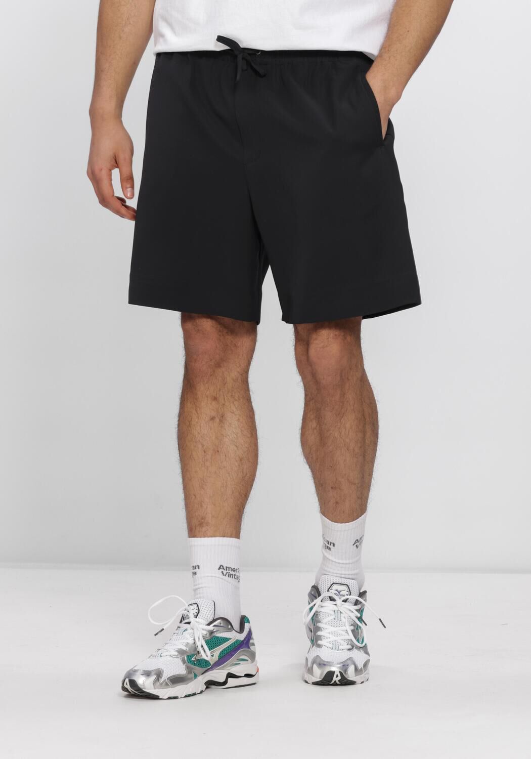 Zwarte NEW AMSTERDAM SURF ASSOCIATION Korte broek WORK SHORTS - large