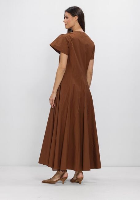 Bruine FORTE FORTE Jurken COTTON POPLINE DRESS - large
