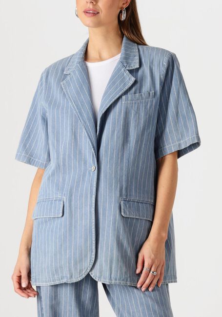 Blauwe SECOND FEMALE Gilet LAYNE SS BLAZER - large