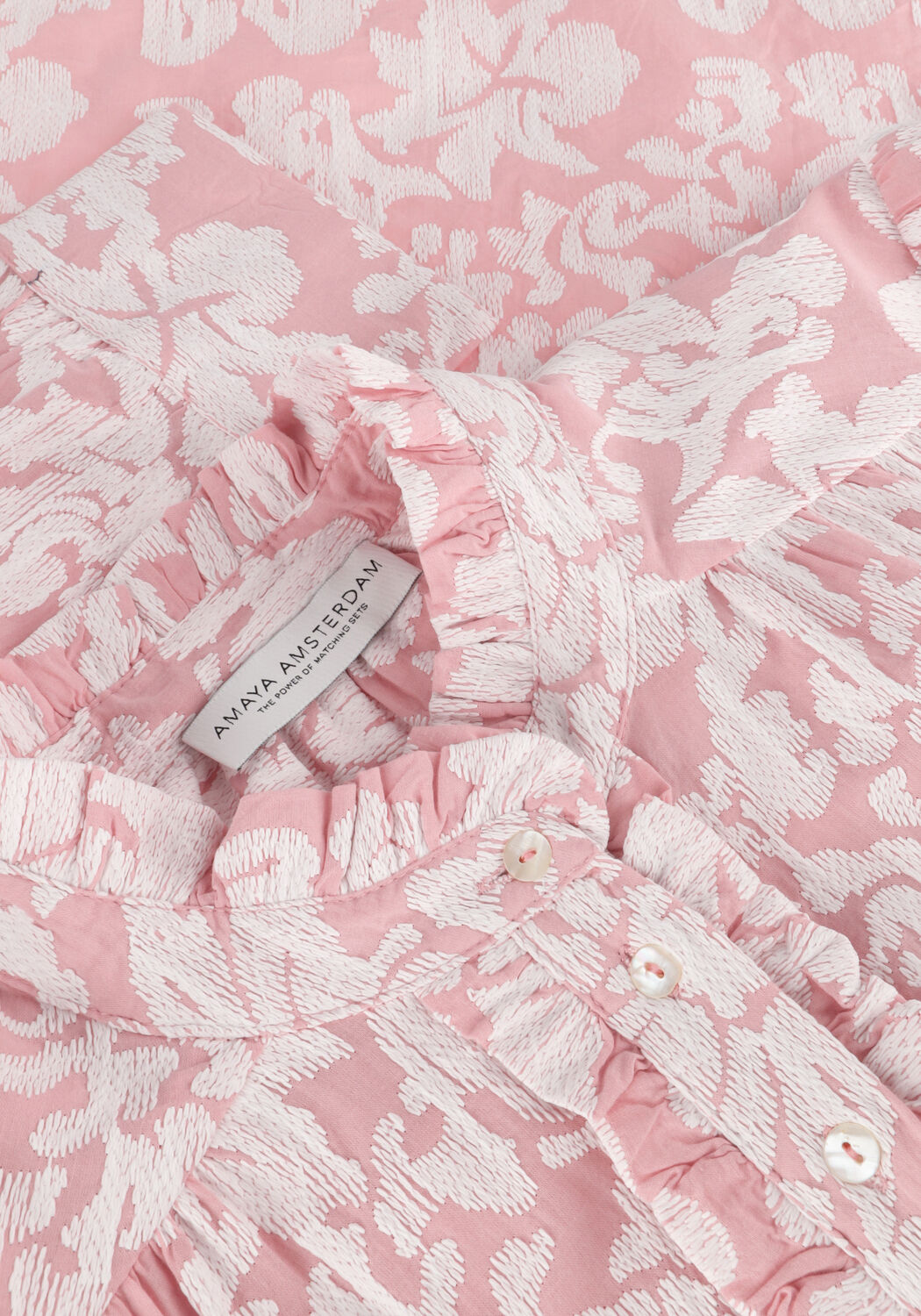 Lichtroze AMAYA AMSTERDAM Blouses SARAH - large