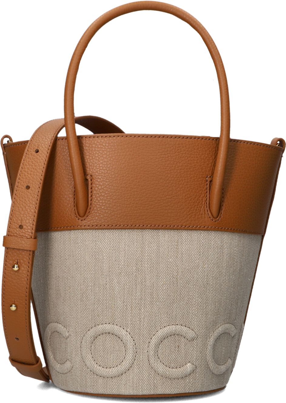 Coccinelle Handtas
Dames Myrtha, Materiaal: Leer, Kleur: Beige