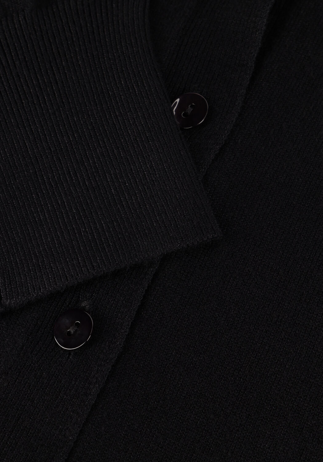 Zwarte SUMMUM Vest SHORT CARDIGAN SOFT VISCOSE POLYAMIDE KNIT - large