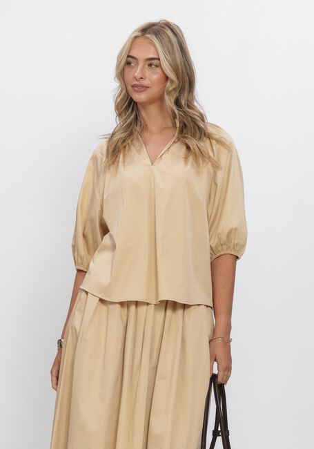 Beige AMAYA AMSTERDAM Blouses ELSIE BLOUSE - large