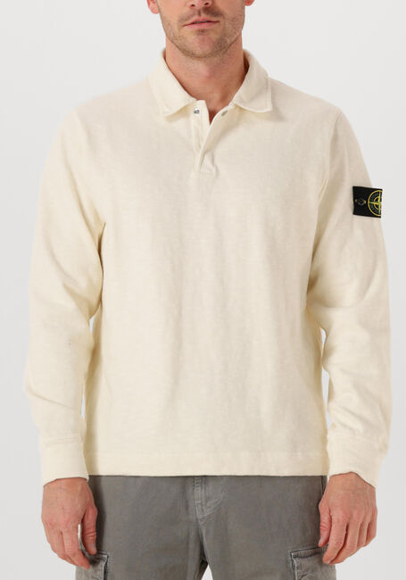 Ecru STONE ISLAND Trui LS POLO - large