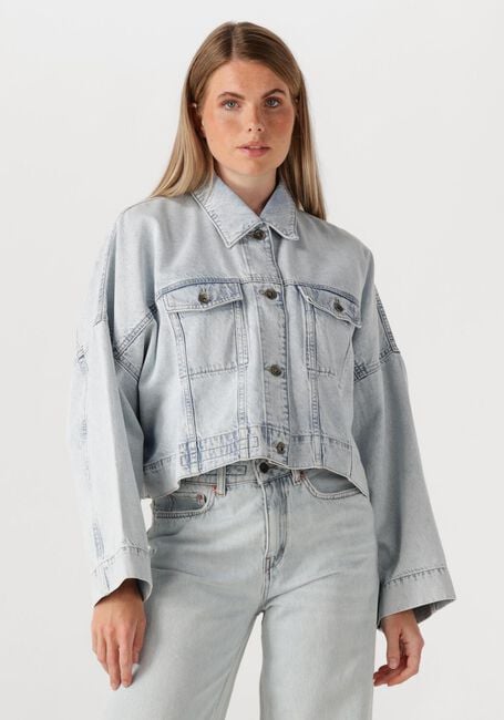 Lichtblauwe DRYKORN Spijkerjas HOLBROOKS - large