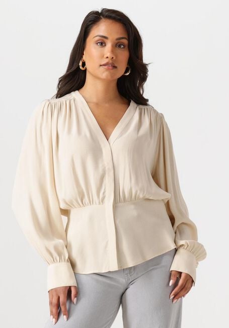 Beige SECOND FEMALE Blouses ELVAS SHIRT - large