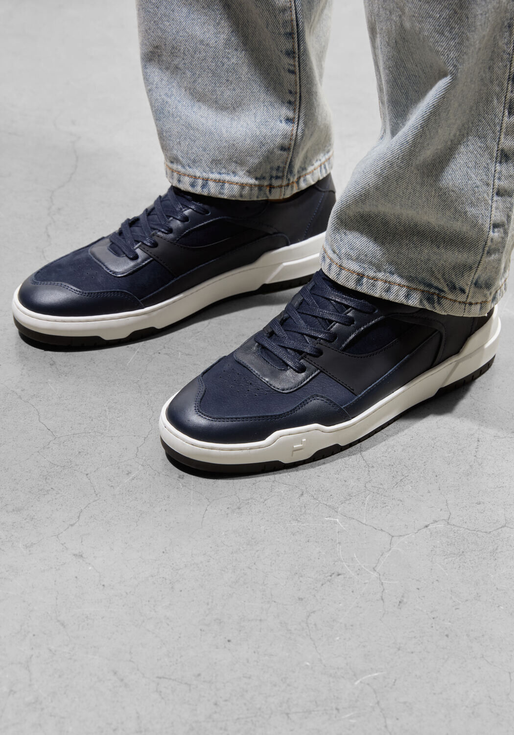 Blauwe FILMORE Lage sneakers ETNA - medium