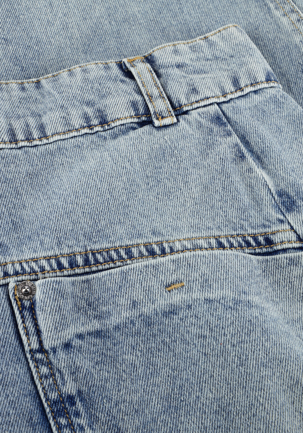 Lichtblauwe CO'COUTURE Wide jeans PANCYCC LL JEANS - large