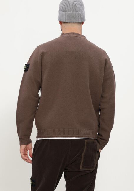 Bruine STONE ISLAND Trui CREW NECK S0IN1 - large