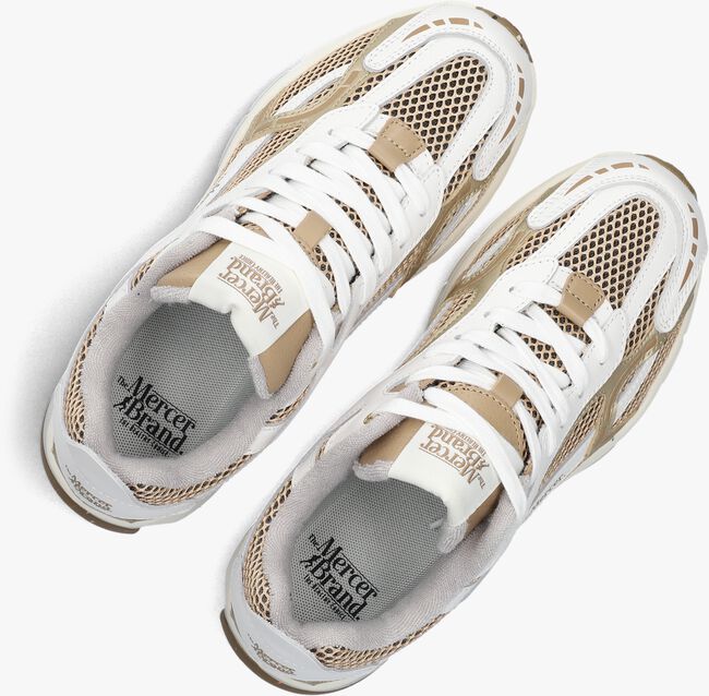 Gouden MERCER AMSTERDAM Lage sneakers THE RE-RUN WHITE/SILVER Gouden MERCER AMSTERDAM Lage sneakers THE RE-RUN WHITE/SILVER - large