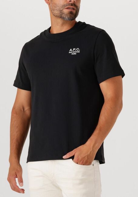 Zwarte APC T-shirt T-SHIRT STANDARD RUE MADAME GOTS - large