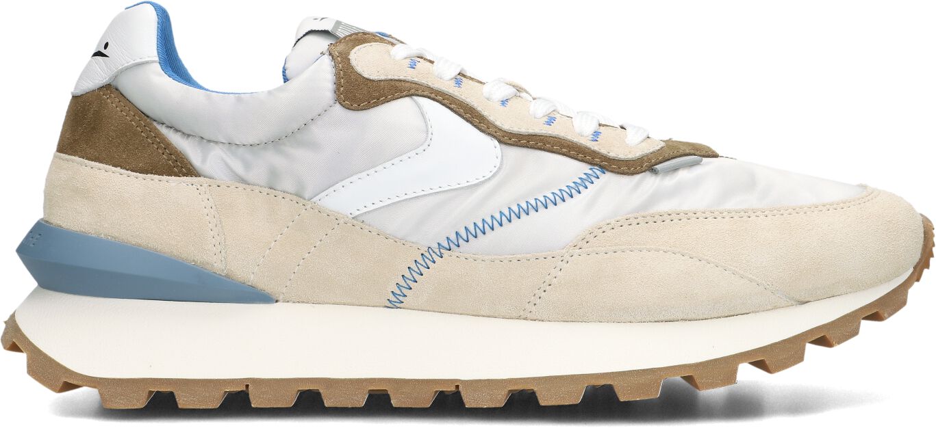 Voile Blanche Lage Sneakers Heren Qwark Hype Man, Maat: 43, Materiaal: Suède, Kleur: Grijs