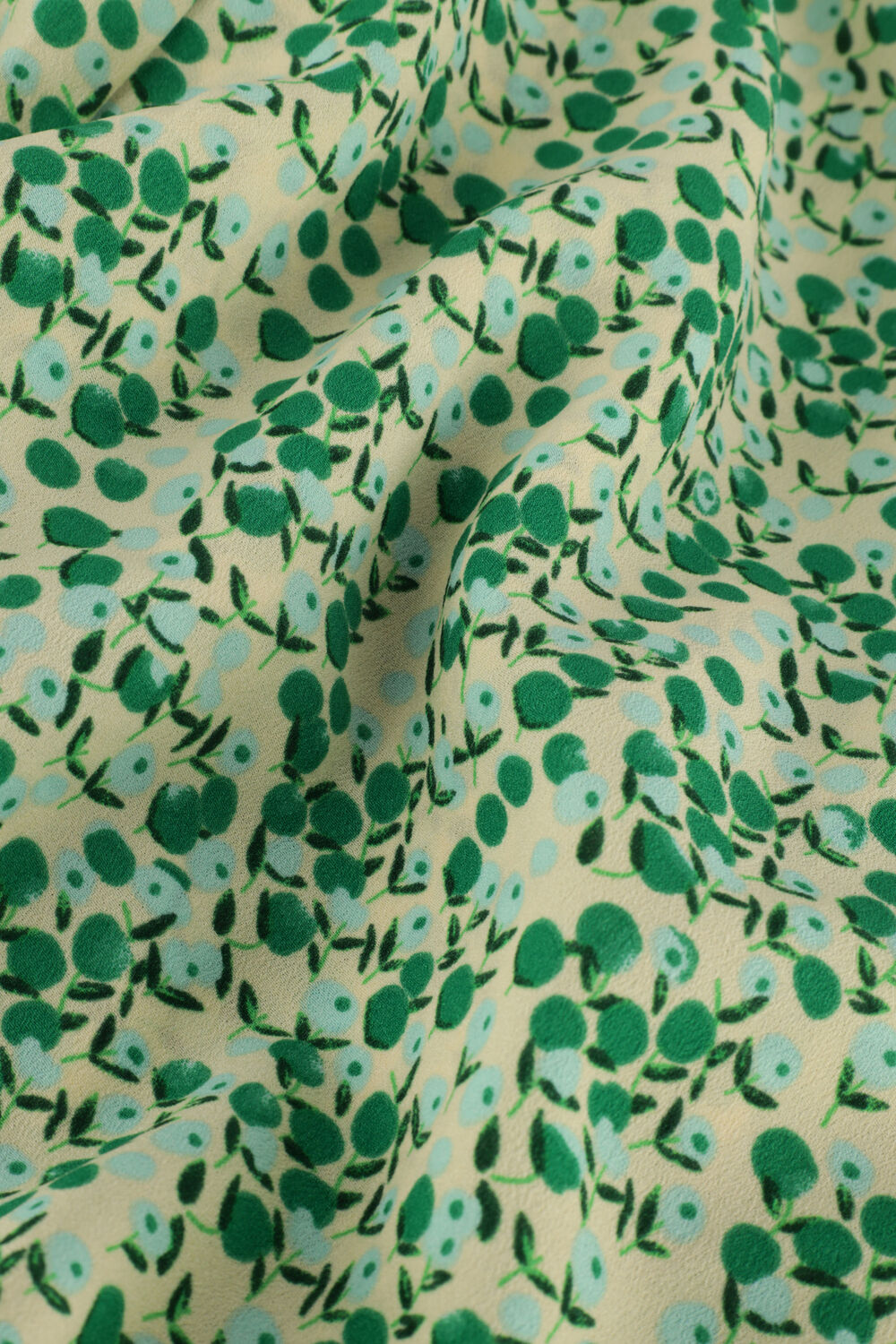 Groene CO'COUTURE Midi jurk PERRY VOLUME DRESS - large