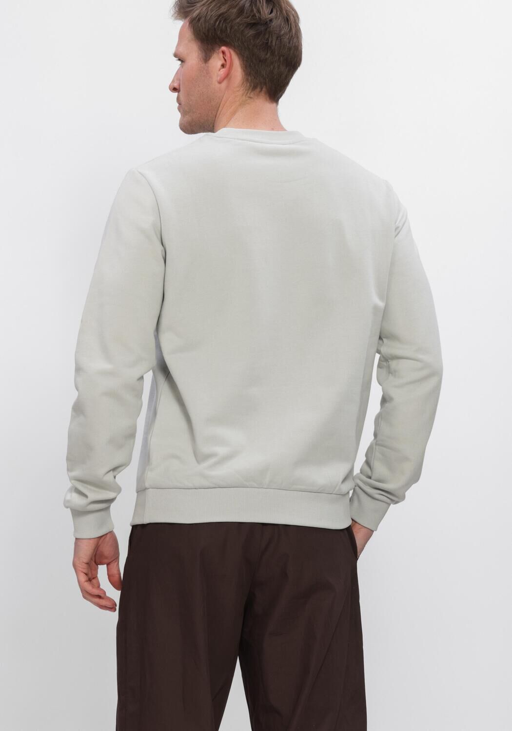 Lichtgrijze APC Sweater SWEAT STANDARD RUE MADAME - large