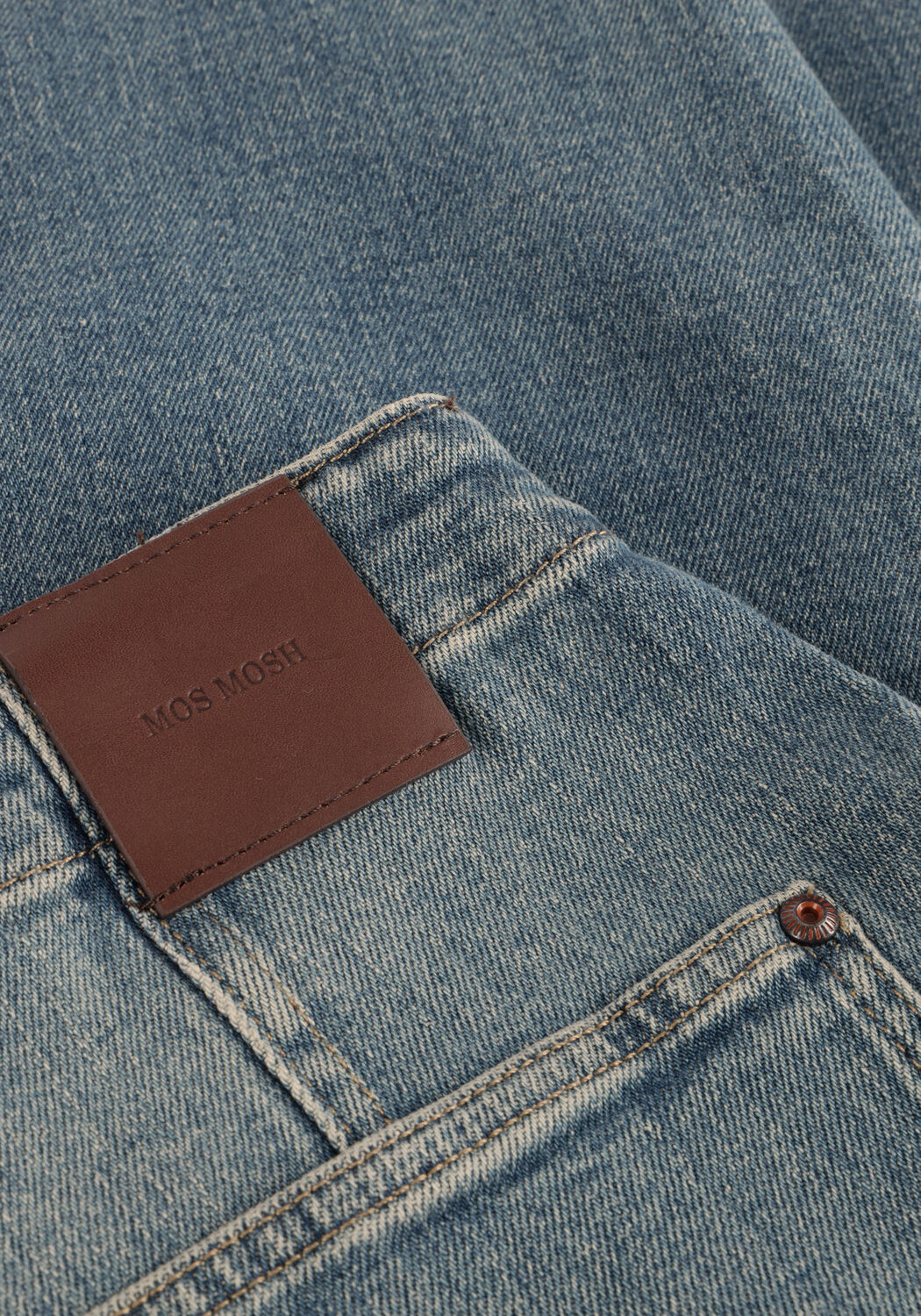 Blauwe MOS MOSH Barrel jeans MMROSY GALLEON JEANS - large