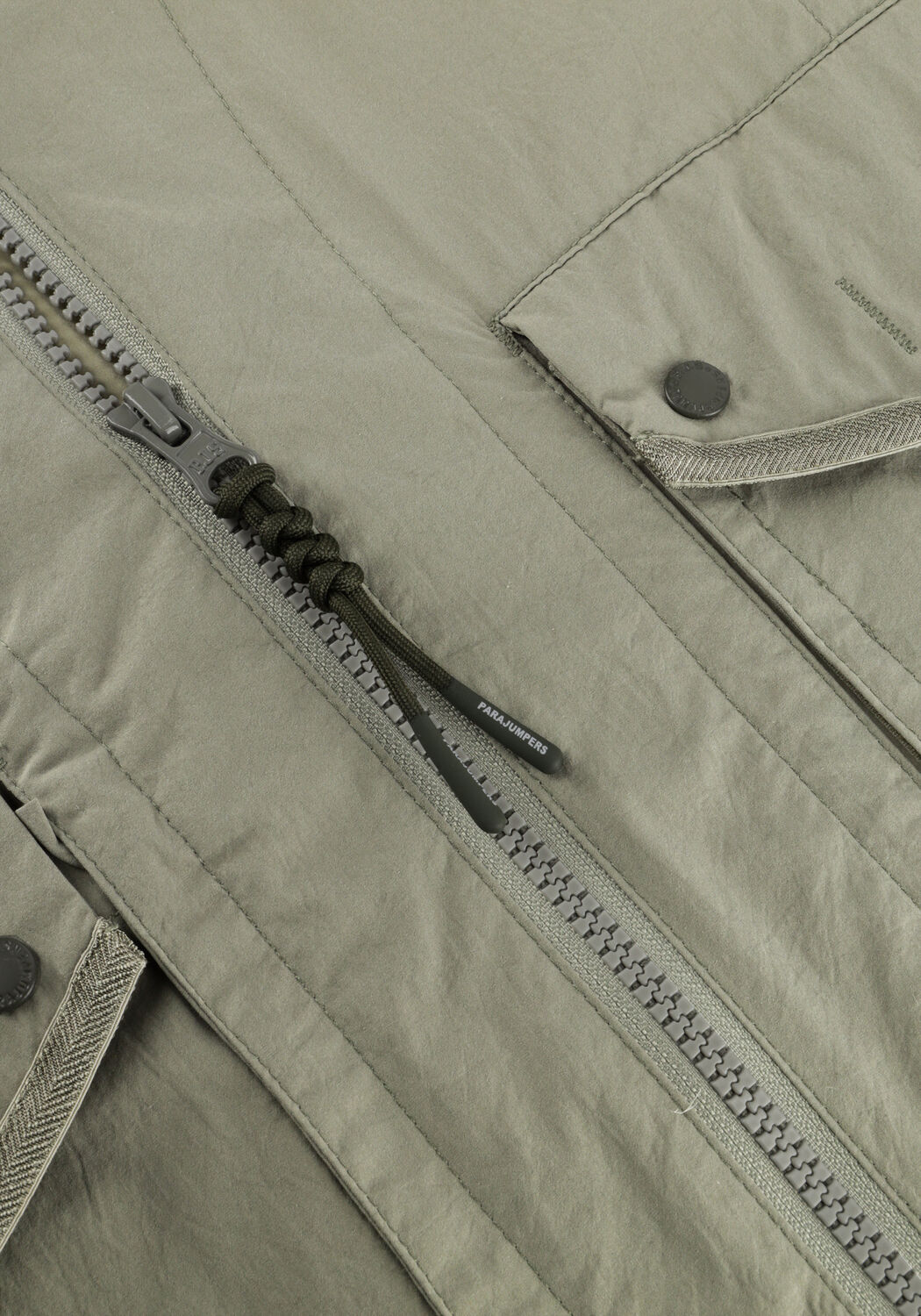 Khaki PARAJUMPERS Overshirt ELGIN - large