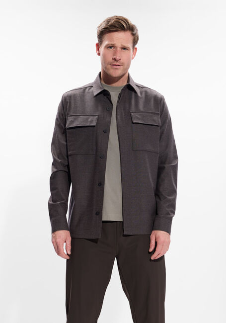 Bruine WAHTS Overshirt EWEN STRETCH WOOL - large