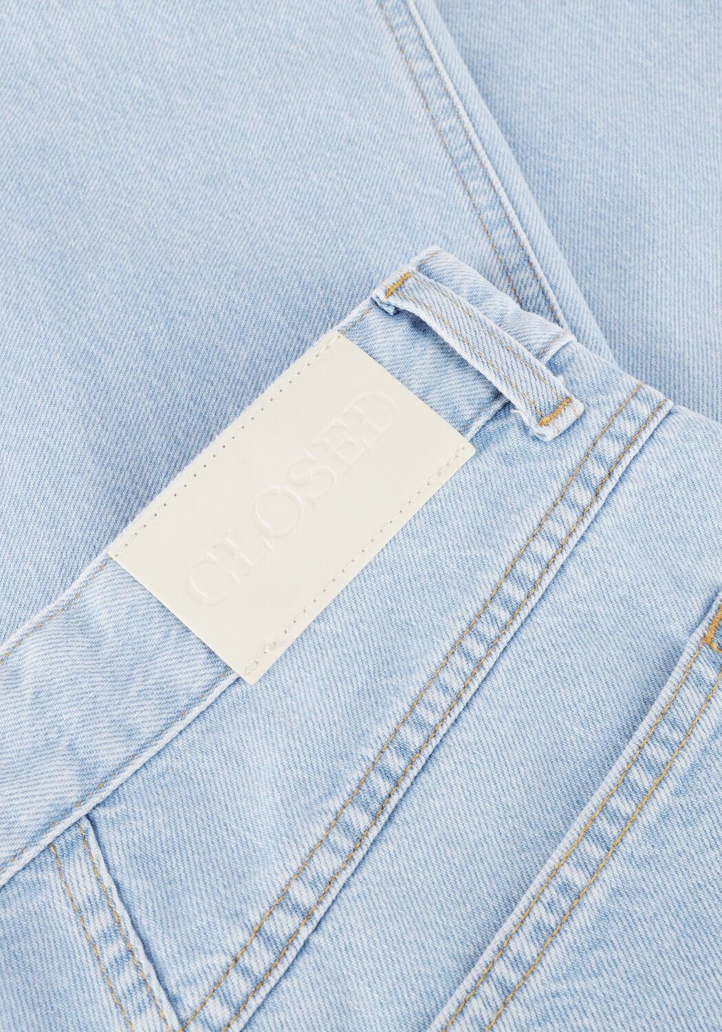 Lichtblauwe CLOSED Wide jeans NIKKA JEANS - large