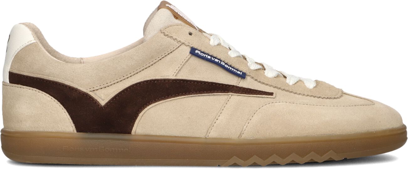 Floris van Bommel Lage Sneakers Heren Sfm-10224 De Zaler, Maat: 41⅓, Materiaal: Suède, Kleur: Beige afbeelding 1