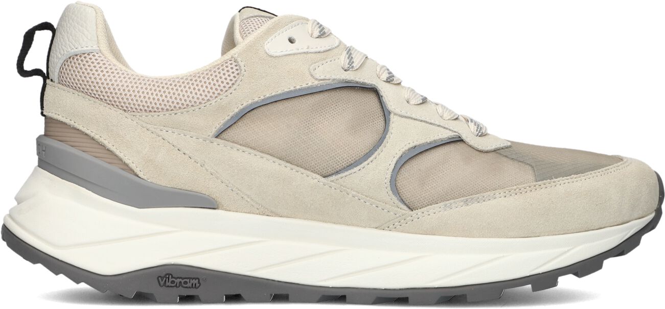 Woolrich Lage Sneakers Heren Running Man, Maat: 46, Materiaal: Suède, Kleur: Beige
