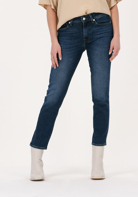 Blauwe 7 FOR ALL MANKIND Straight leg jeans ROXANNE ANKE - large