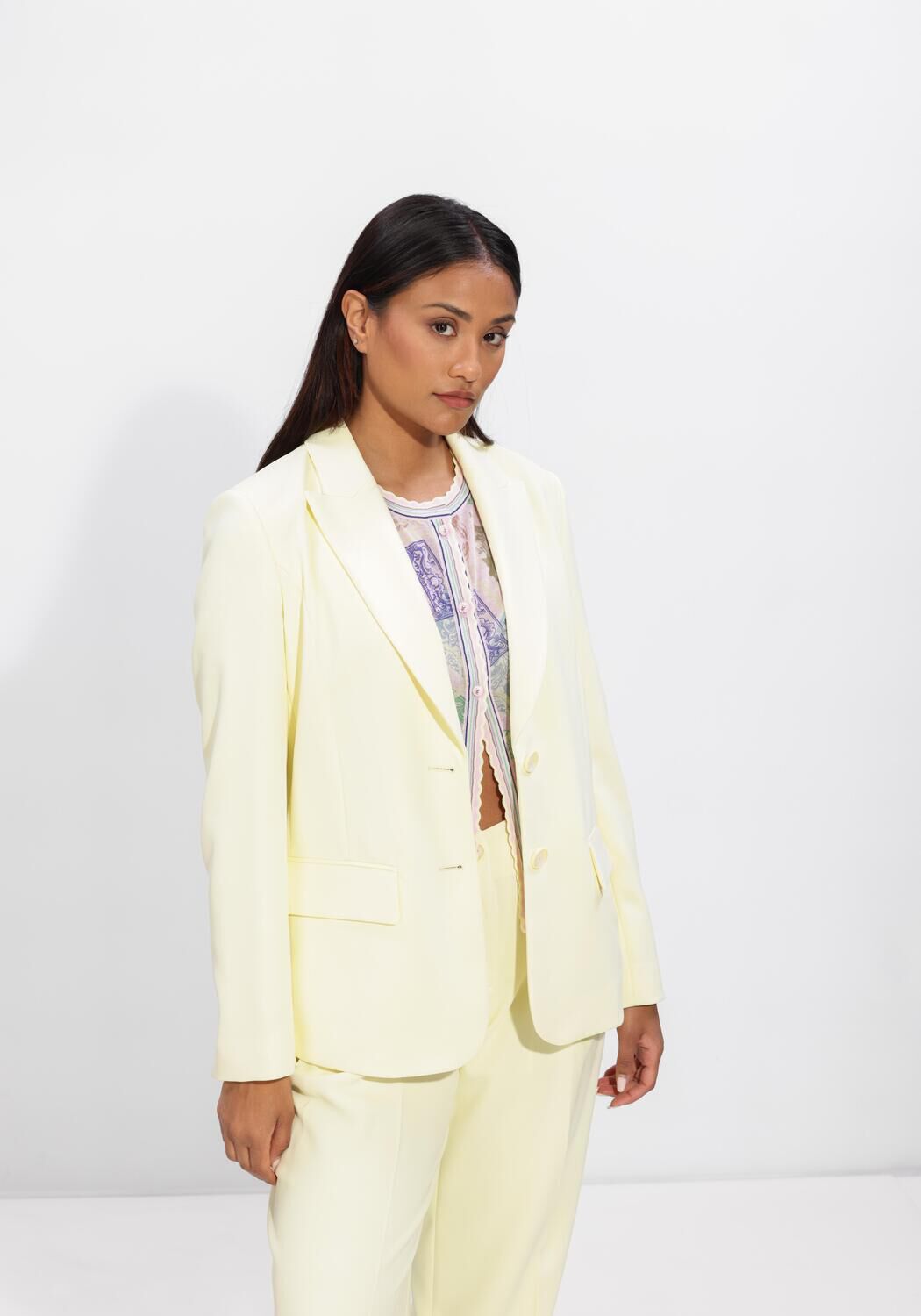 Butter yellow MARC CAIN COLLECTION Blazer AC 34.06 W56 - large