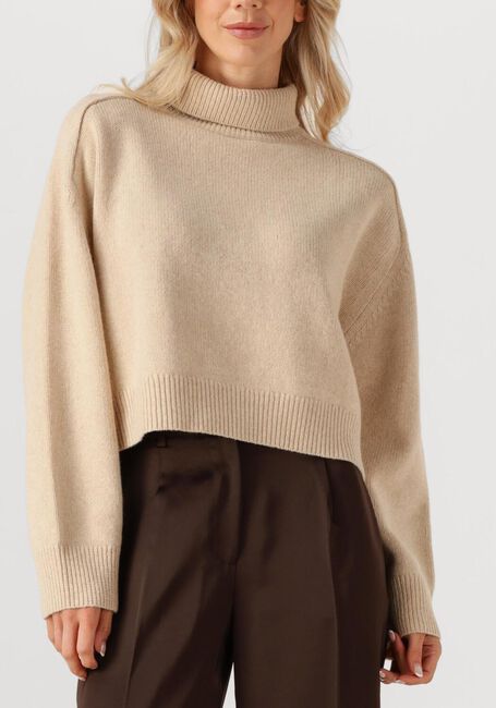 Ecru VANESSA BRUNO Coltrui BALLERINE PULL COL MONTANT - large