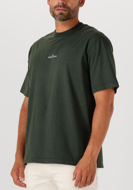 Groene STONE ISLAND T-shirt SS T SHIRT - large